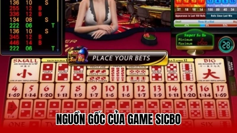 Nguồn gốc của game sicbo